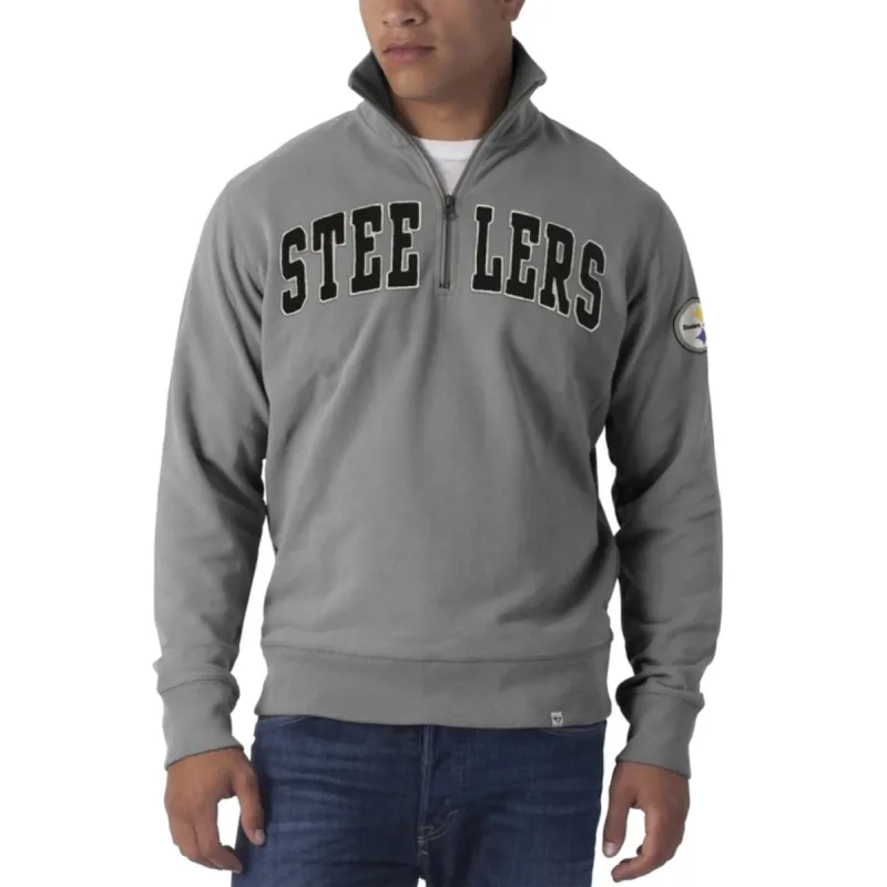 Pittsburgh Steelers - Striker 1/4 Zip Premium Sweatshirt sold by Old Glory