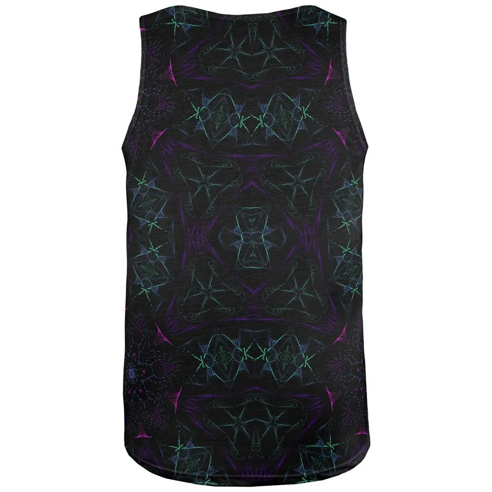 Rock Metal Neon Mandala All Over Mens Tank Top sold by Old Glory product image thumbnail 2