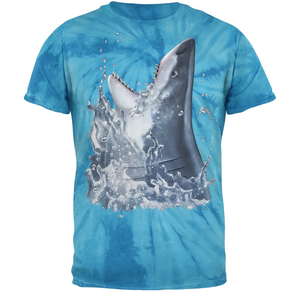 Great White Breaching Mens T Shirt sold by Old Glory product image thumbnail 2
