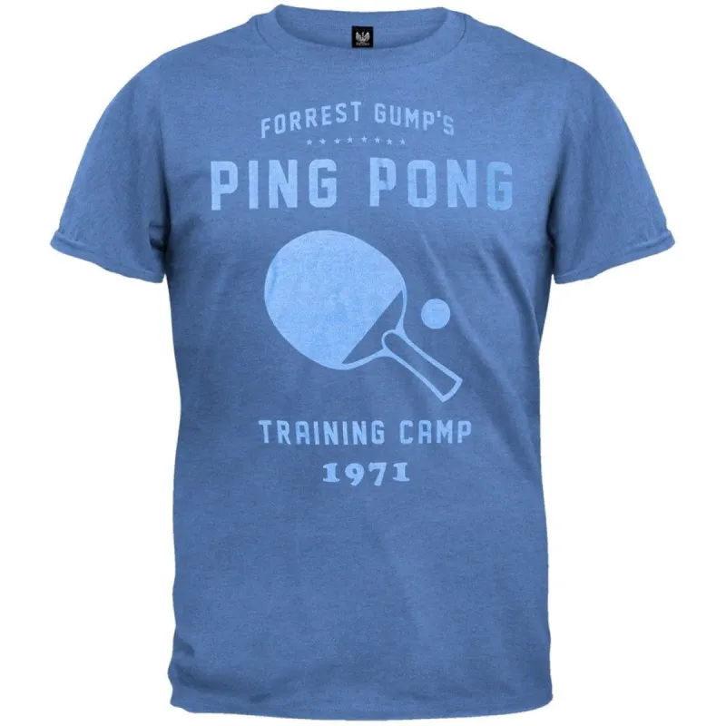 Forrest Gump - Ping Pong Training Camp Soft T-Shirt sold by Old Glory