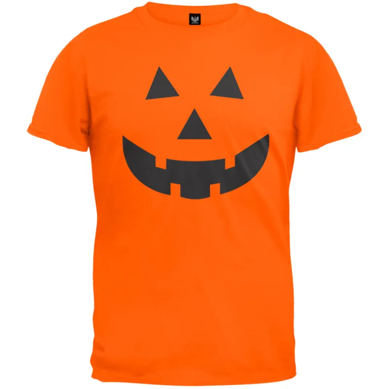 Halloween Pumpkin Jack-O-Lantern Face T-Shirt sold by Old Glory