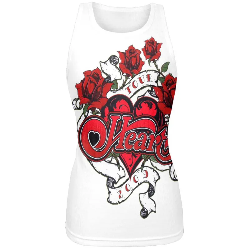 Heart - Roses Juniors Tank Top sold by Old Glory