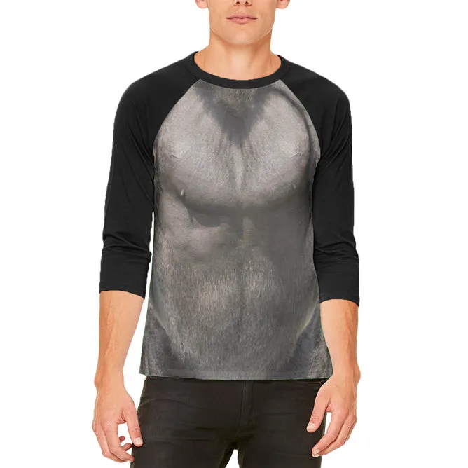 Halloween Gorilla Costume Mens Raglan T Shirt sold by Old Glory