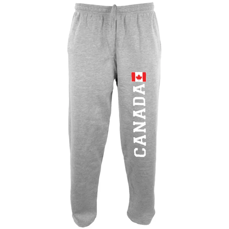 Canada Flag World Cup Mens Sweatpants sold by Old Glory