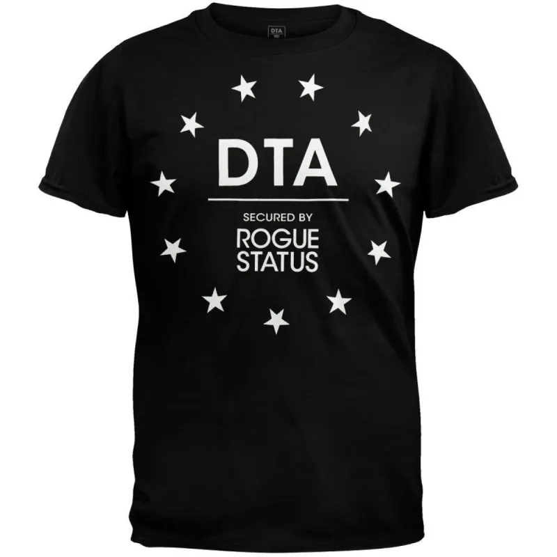 DTA - Sports Stars Black T-Shirt made by Old Glory
