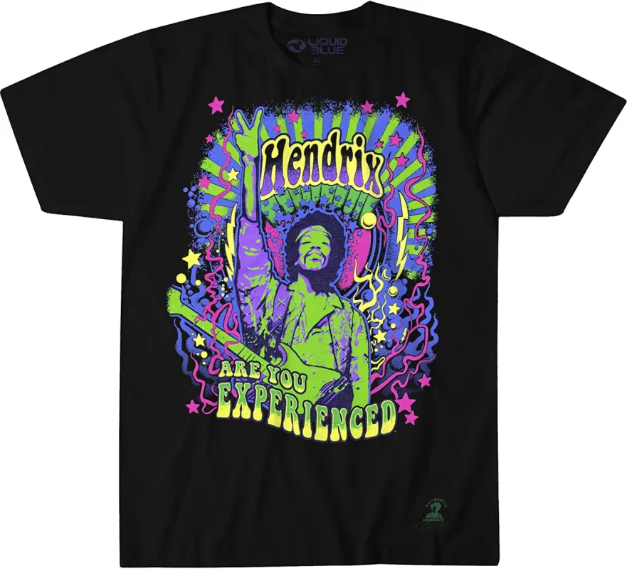 Jimi Hendrix - Are you Experienced Mens T Shirt made by Old Glory