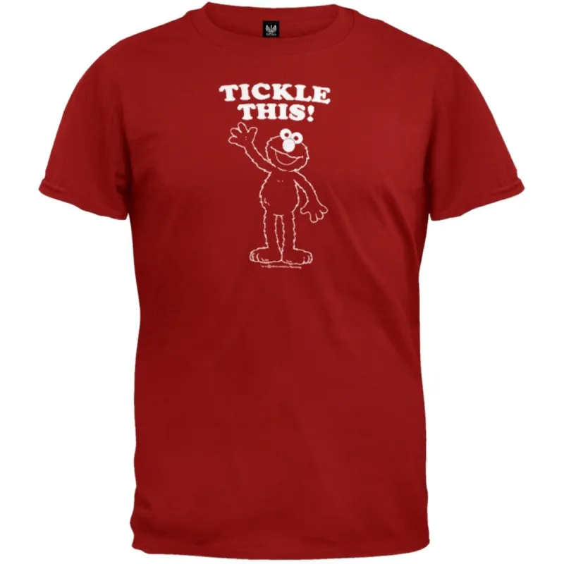 Sesame Street - Tickle This Red Adult T-Shirt sold by Old Glory