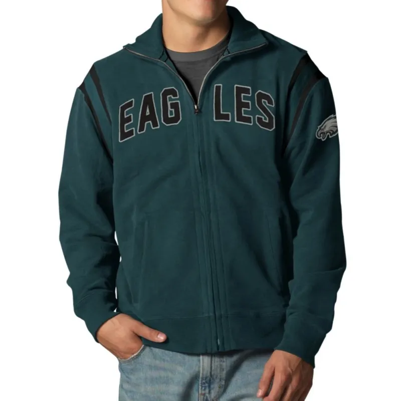 Philadelphia Eagles - Heisman Premium Track Jacket sold by Old Glory