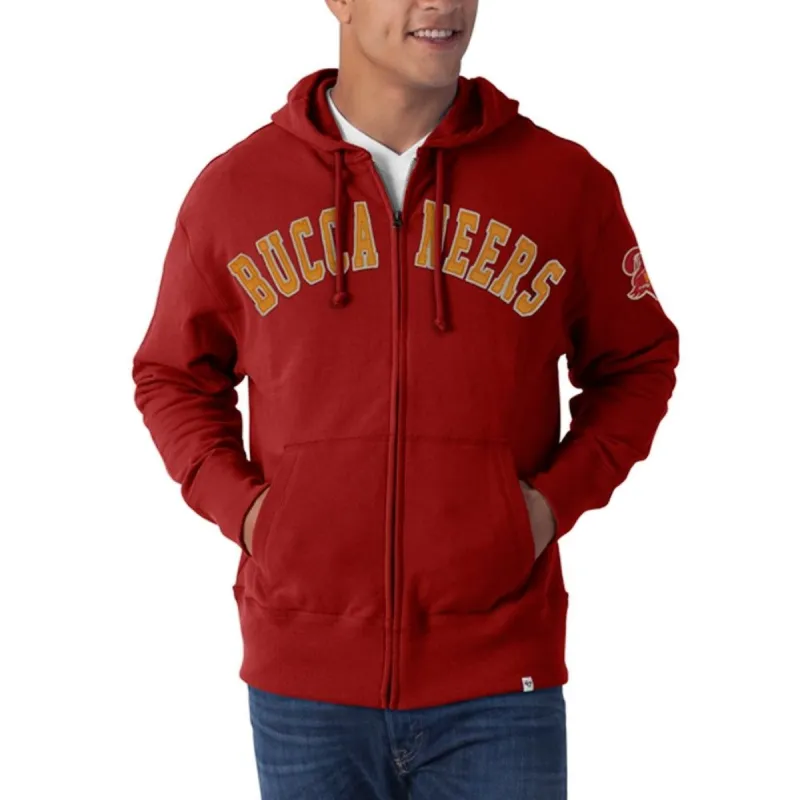 Tampa Bay Buccaneers - Striker Full Zip Premium Hoodie sold by Old Glory