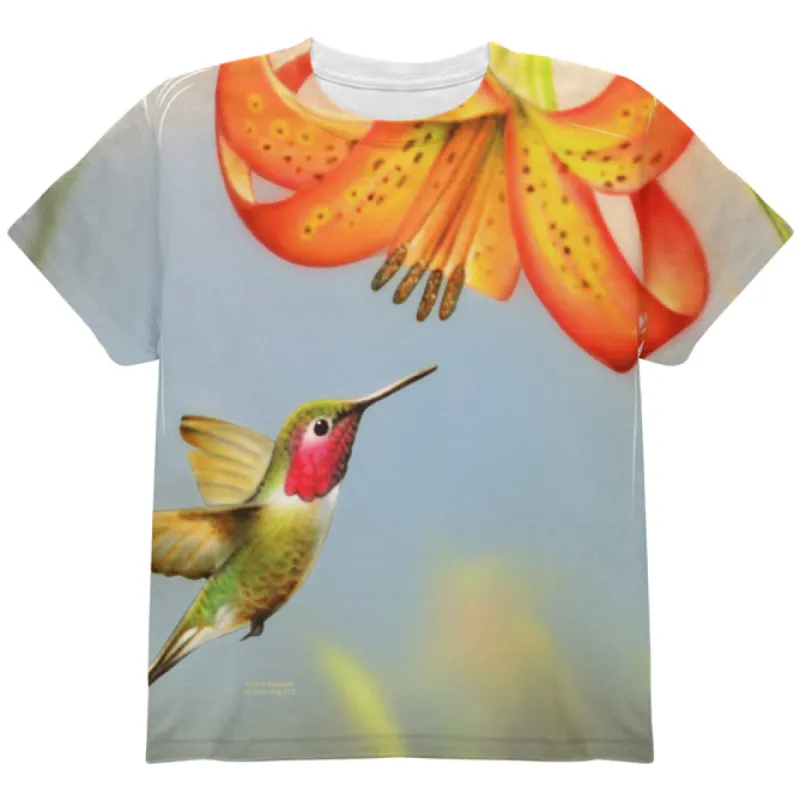 Always Be Yourself Unless Humming Bird All Over Youth T Shirt sold by Old Glory