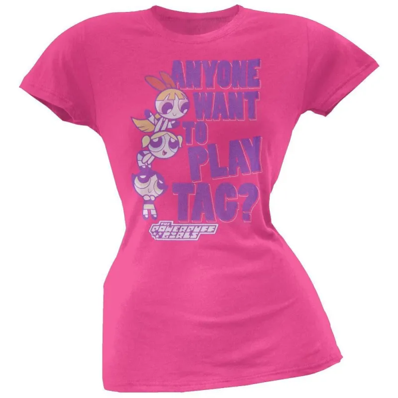 Powerpuff Girls - Tag Juniors T-Shirt sold by Old Glory