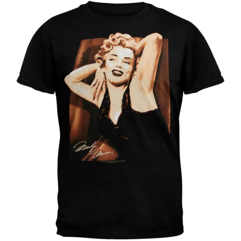 Marilyn Monroe - Laid Back Portrait Adult T-Shirt sold by Old Glory