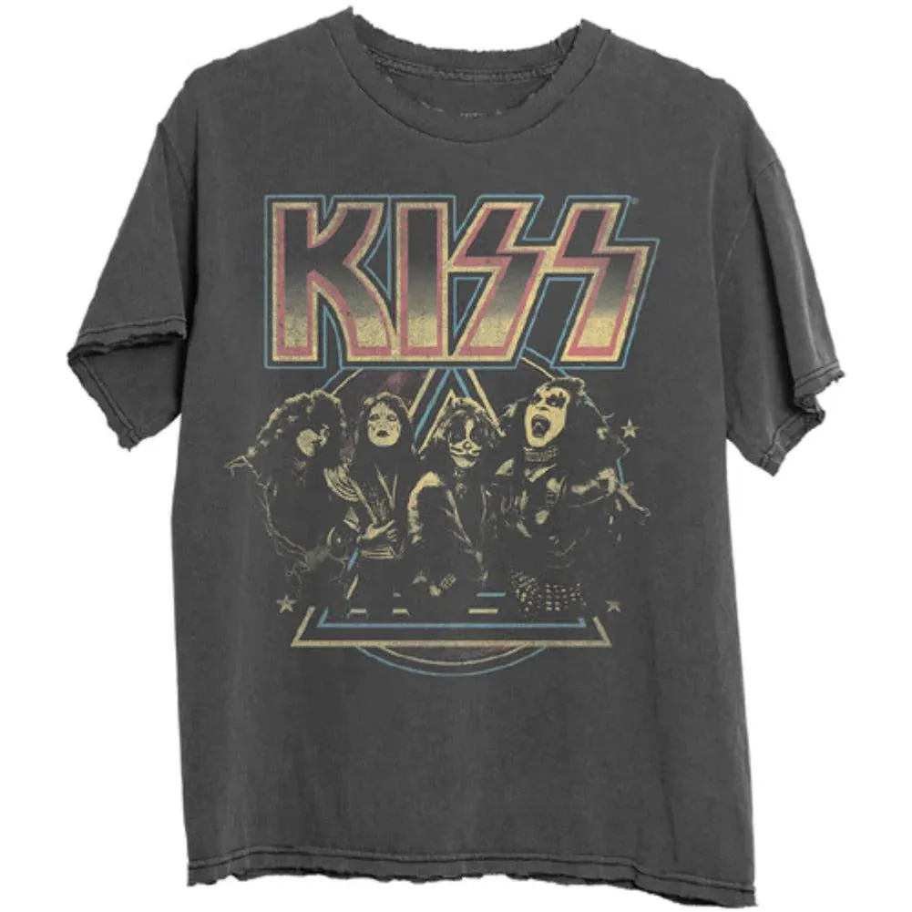 Kiss - Pyramid Mens T Shirt sold by Old Glory