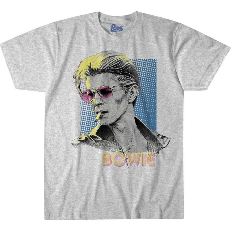 David Bowie - Bowie Sketch Mens T Shirt sold by Old Glory