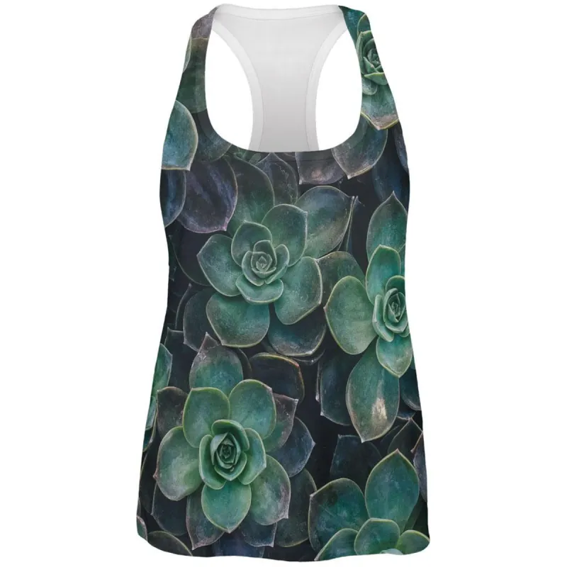 Halloween Succulent Costume Nature All Over Womens Work Out Tank Top sold by Old Glory