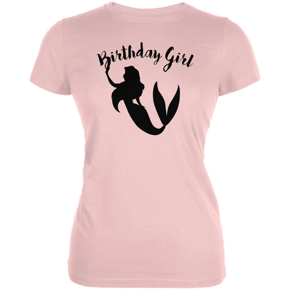 Birthday Girl Mermaid Juniors Soft T Shirt sold by Old Glory