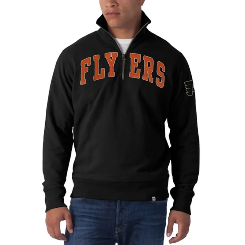 Philadelphia Flyers - Striker 1/4 Zip Premium Sweatshirt sold by Old Glory