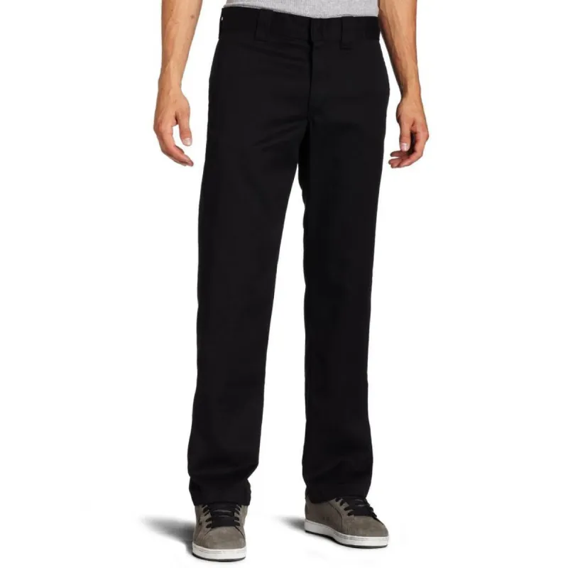 Dickies - 873 Black Slim Fit Straight Leg Work Pant sold by Old Glory