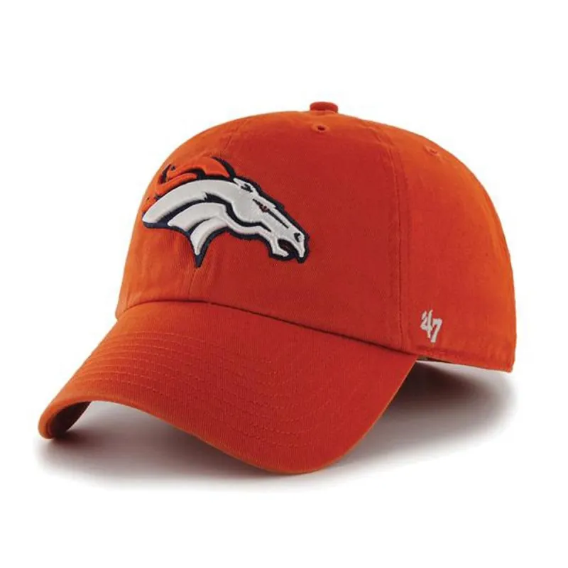 Denver Broncos - Logo Clean Up Adjustable Baseball Cap sold by Old Glory