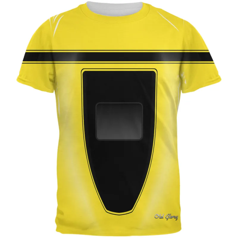 Halloween Classic Muscle Car Yellow Costume All Over Mens T Shirt sold by Old Glory
