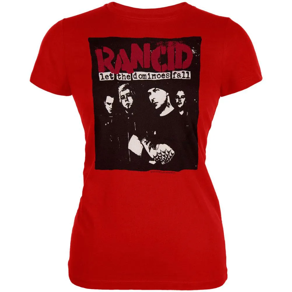 Rancid - Let the Dominoes Fall Juniors T-Shirt sold by Old Glory