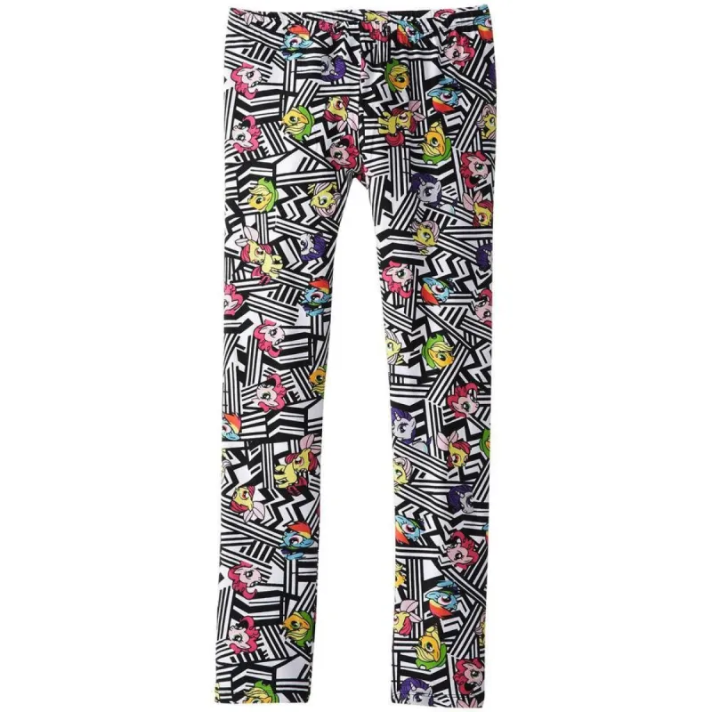 My Little Pony - Heads & Lines Girls Juvy Leggings sold by Old Glory