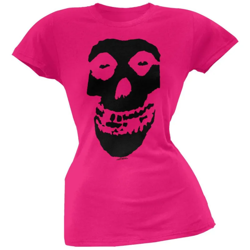 Misfits - Black Skull Juniors T-Shirt sold by Old Glory