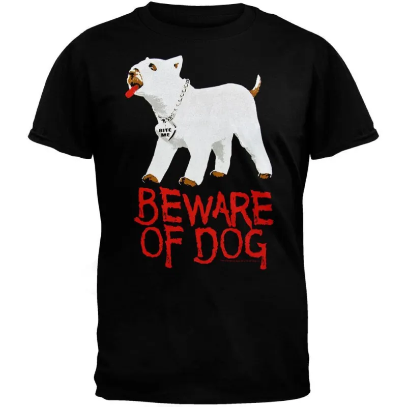 There's Something About Mary - Beware Of Dog T-Shirt sold by Old Glory