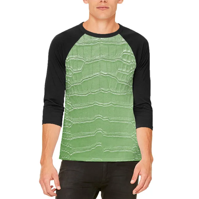 Halloween Alligator Costume Mens Raglan T Shirt sold by Old Glory