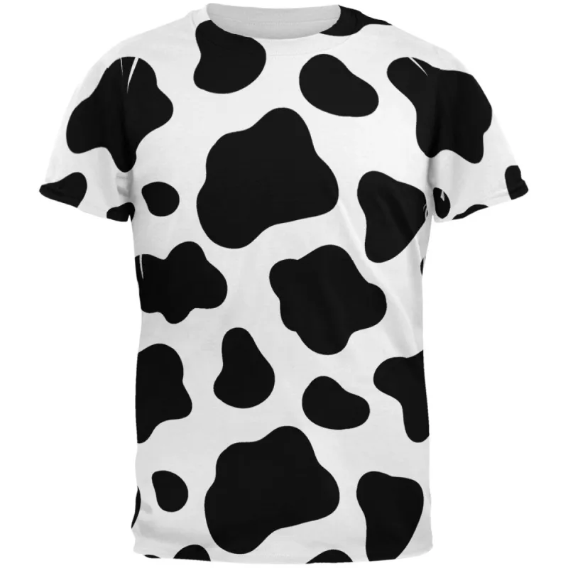 Cow Pattern Costume All Over Adult T-Shirt sold by Old Glory