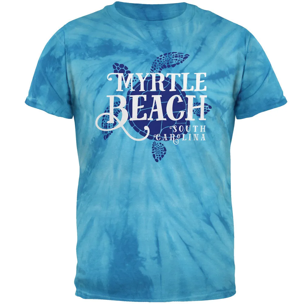 Summer Sun Sea Turtle Myrtle Beach Mens T Shirt sold by Old Glory product image thumbnail 3