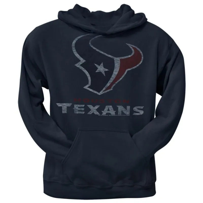 Houston Texans - Old School Logo Pullover Hoodie sold by Old Glory