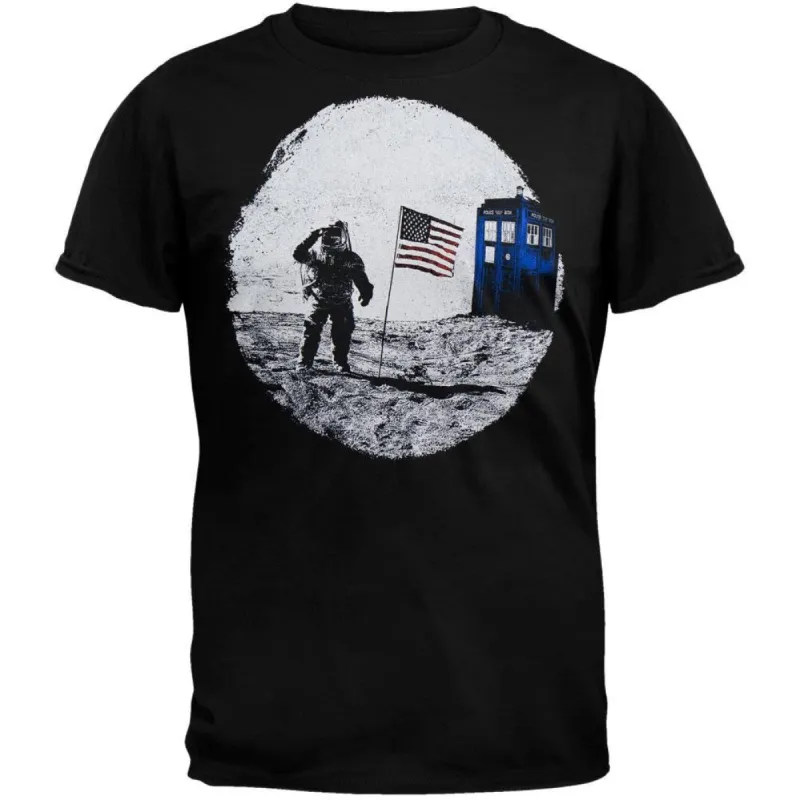 Doctor Who - TARDIS Moon Landing T-Shirt sold by Old Glory