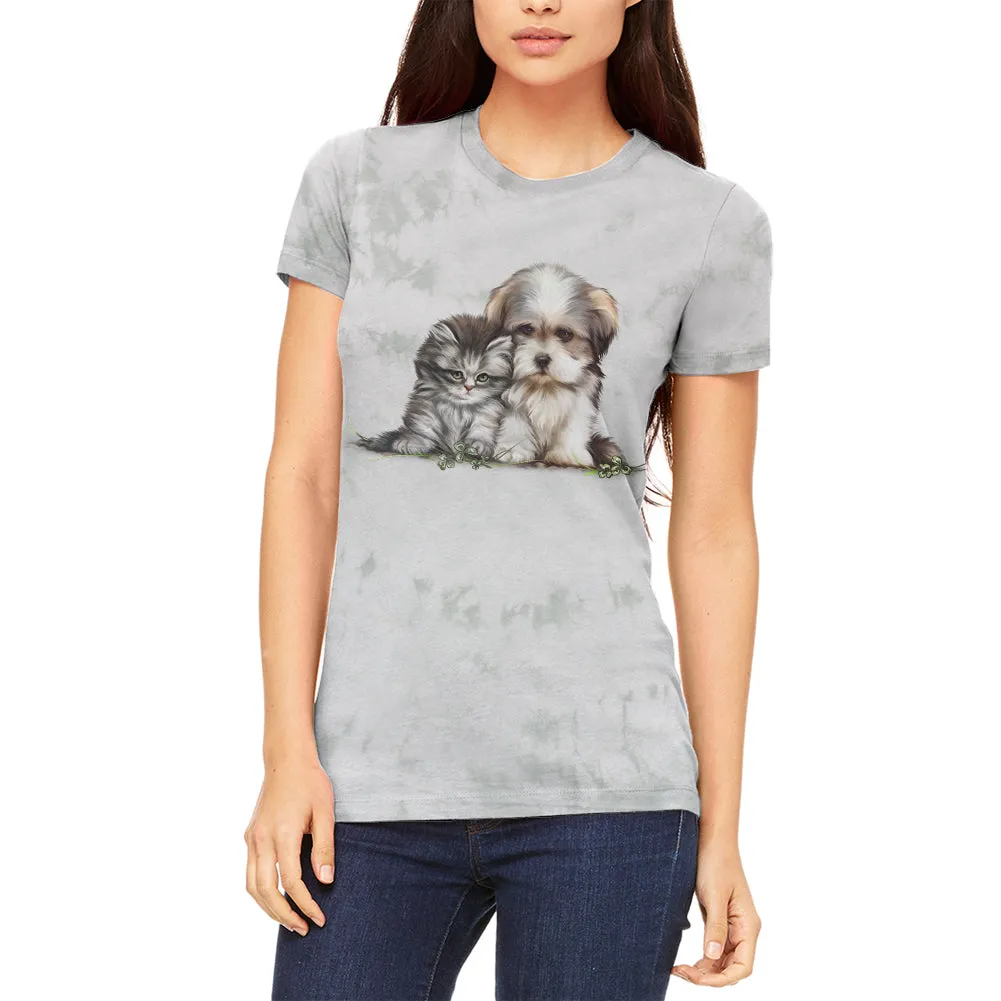 Best Friends Puppy and Kitten Juniors Soft T Shirt sold by Old Glory product image thumbnail 3