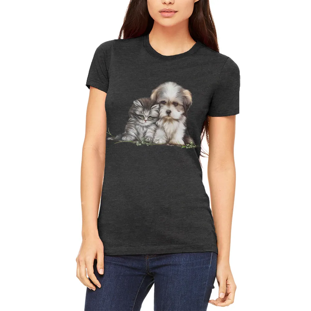 Best Friends Puppy and Kitten Juniors Soft T Shirt sold by Old Glory product image thumbnail 2