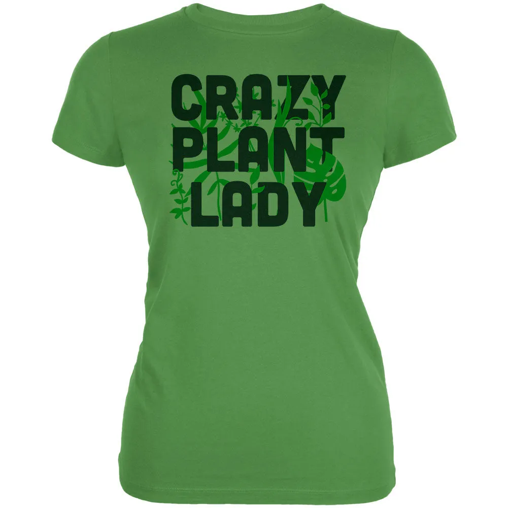 Gardening Crazy Plant Lady Juniors Soft T Shirt sold by Old Glory product image thumbnail 2