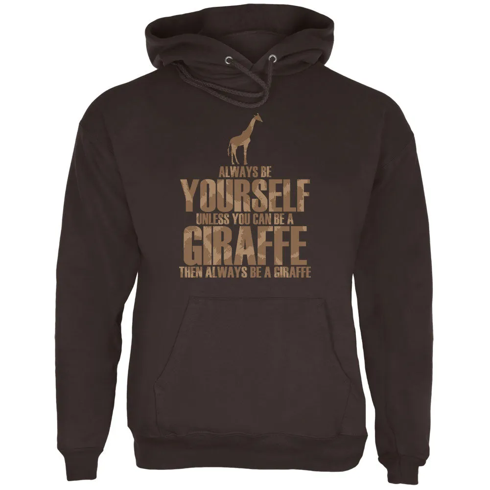 Always Be Yourself Giraffe Mens Hoodie sold by Old Glory product image thumbnail 2
