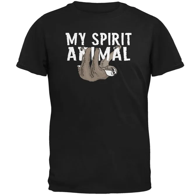 Sloth is My Spirit Animal Mens T Shirt sold by Old Glory product image thumbnail 3
