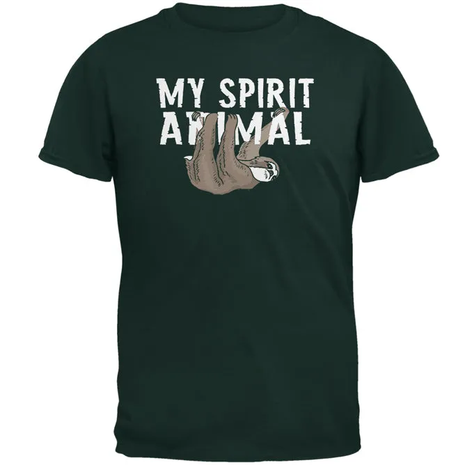 Sloth is My Spirit Animal Mens T Shirt sold by Old Glory product image thumbnail 4