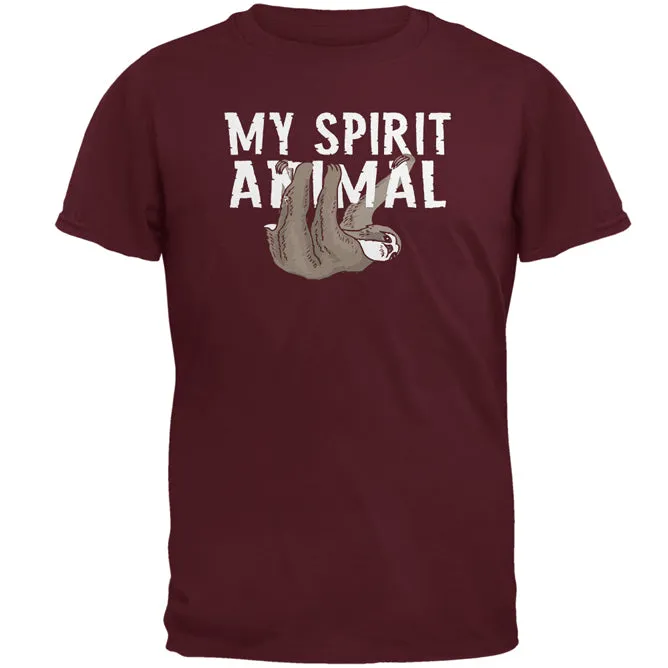 Sloth is My Spirit Animal Mens T Shirt sold by Old Glory product image thumbnail 5