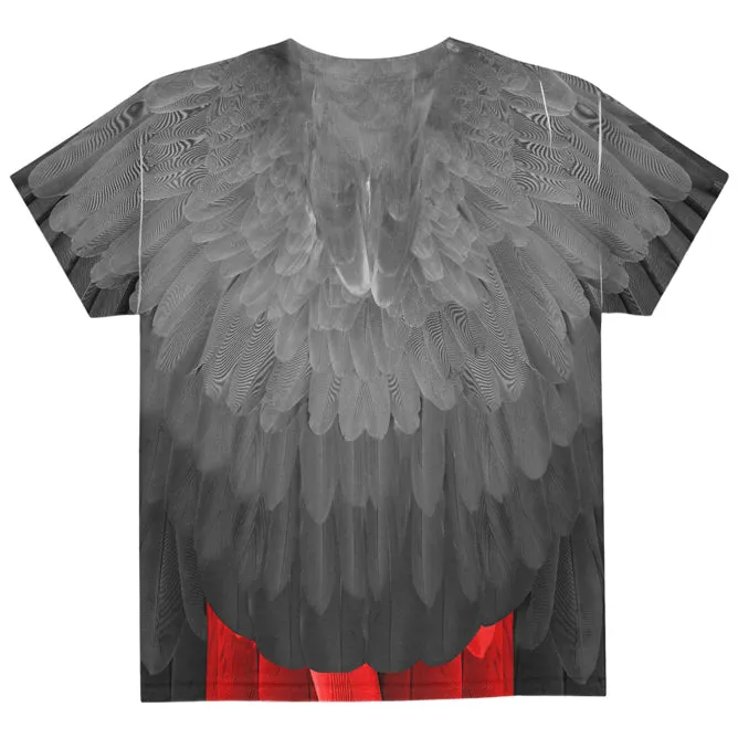 Halloween Costume African Grey Parrot Costume All Over Youth T Shirt sold by Old Glory product image thumbnail 2