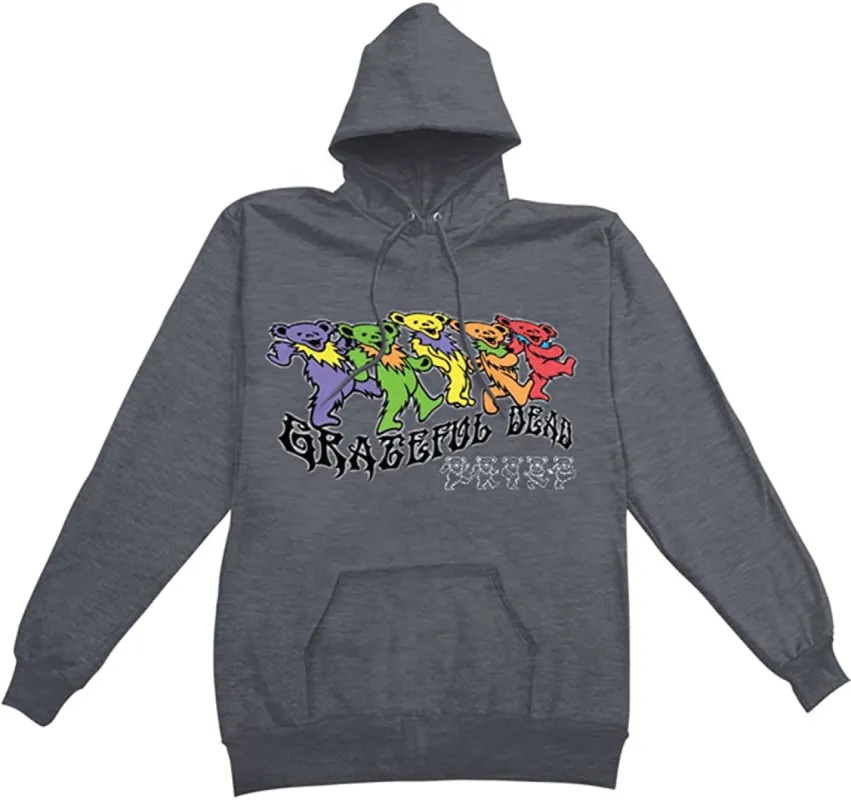 Grateful Dead - Trippy Bears - Adult Pullover Hoodie sold by Old Glory