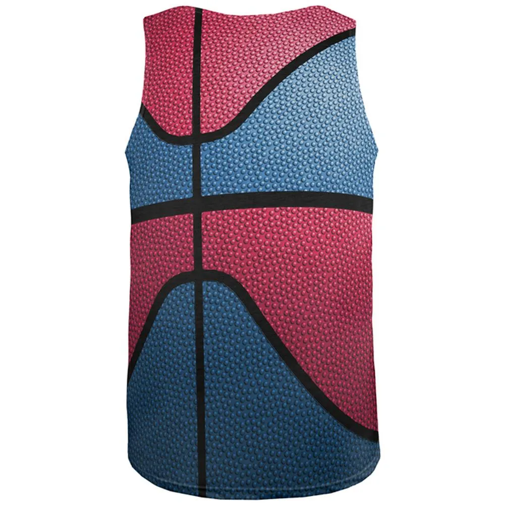 Championship Basketball Blue and Red All Over Mens Tank Top sold by Old Glory product image thumbnail 2