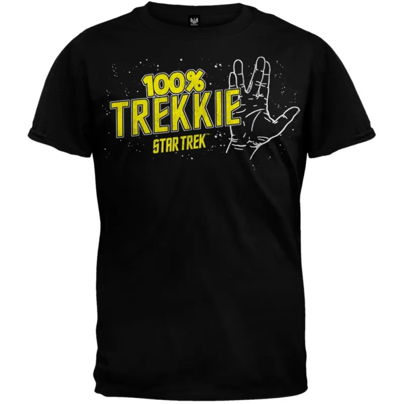 Star Trek - 100% Trekkie T-Shirt sold by Old Glory