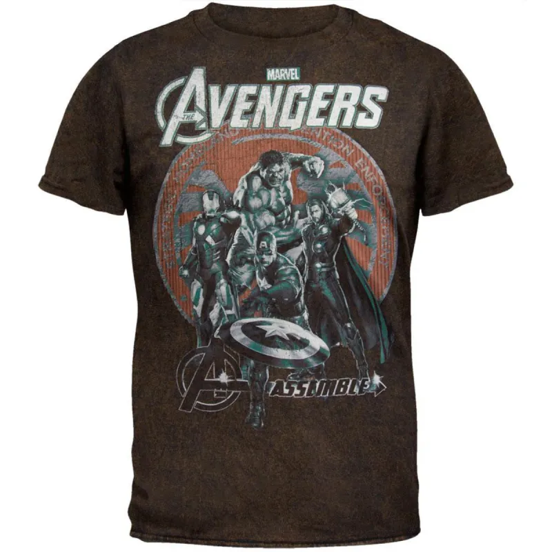 Avengers - Avengers Bottle Co. T-Shirt sold by Old Glory