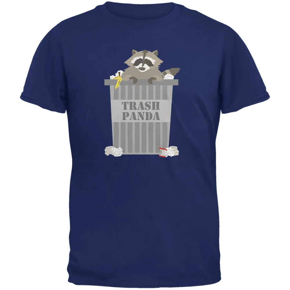 Trash Panda Raccoon Metro Blue Adult T-Shirt sold by Old Glory