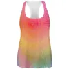 EDM Pastel Unicorn Rainbow Spiral All Over Womens Work Out Tank Top sold by Old Glory