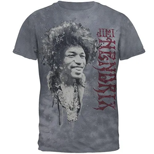 Jimi Hendrix - Portrait Tie Dye Mens T Shirt sold by Old Glory