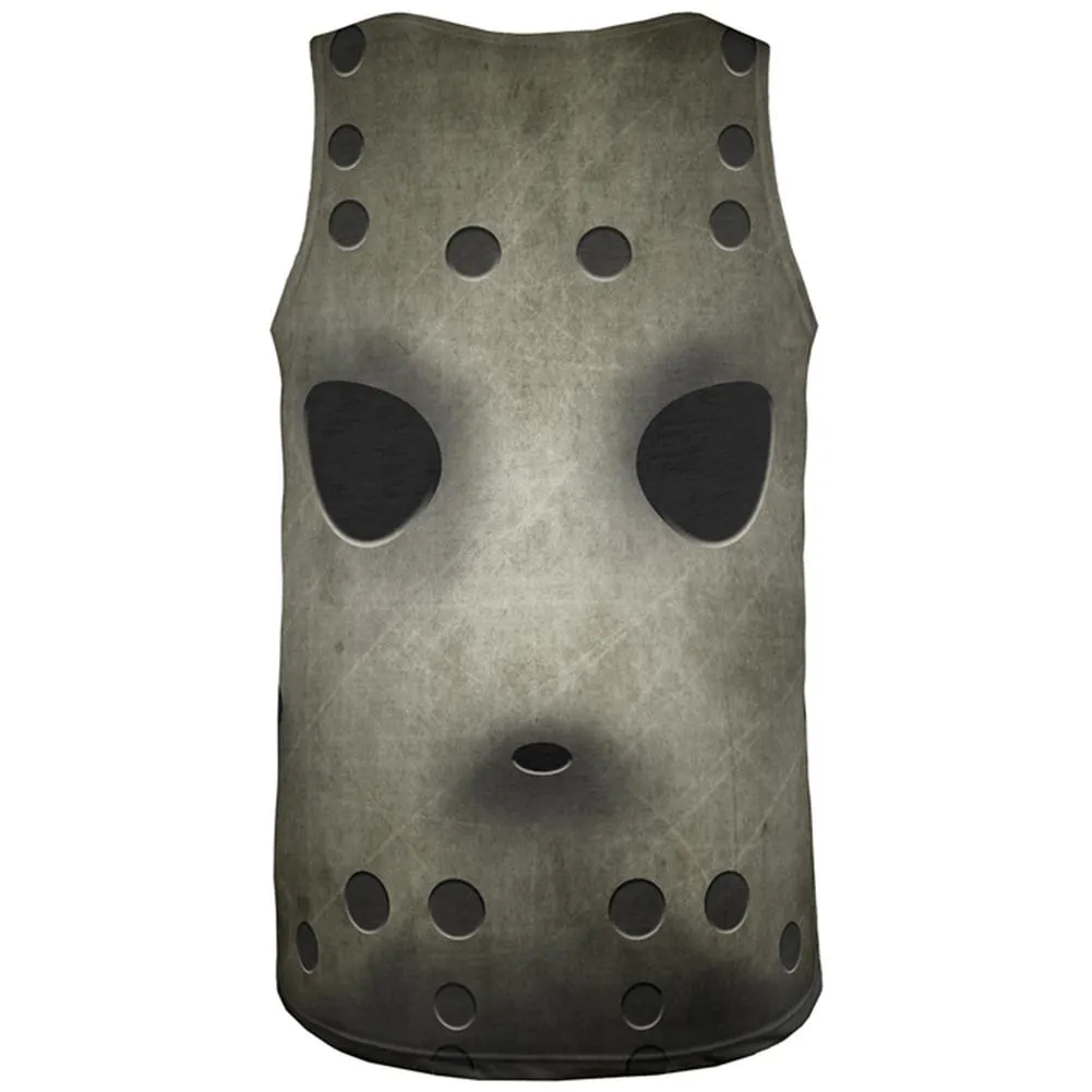 Halloween Horror Movie Hockey Mask Costume All Over Mens Tank Top sold by Old Glory product image thumbnail 2