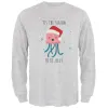 Christmas 'Tis the Season to be  Jellyfish Mens Long Sleeve T Shirt sold by Old Glory